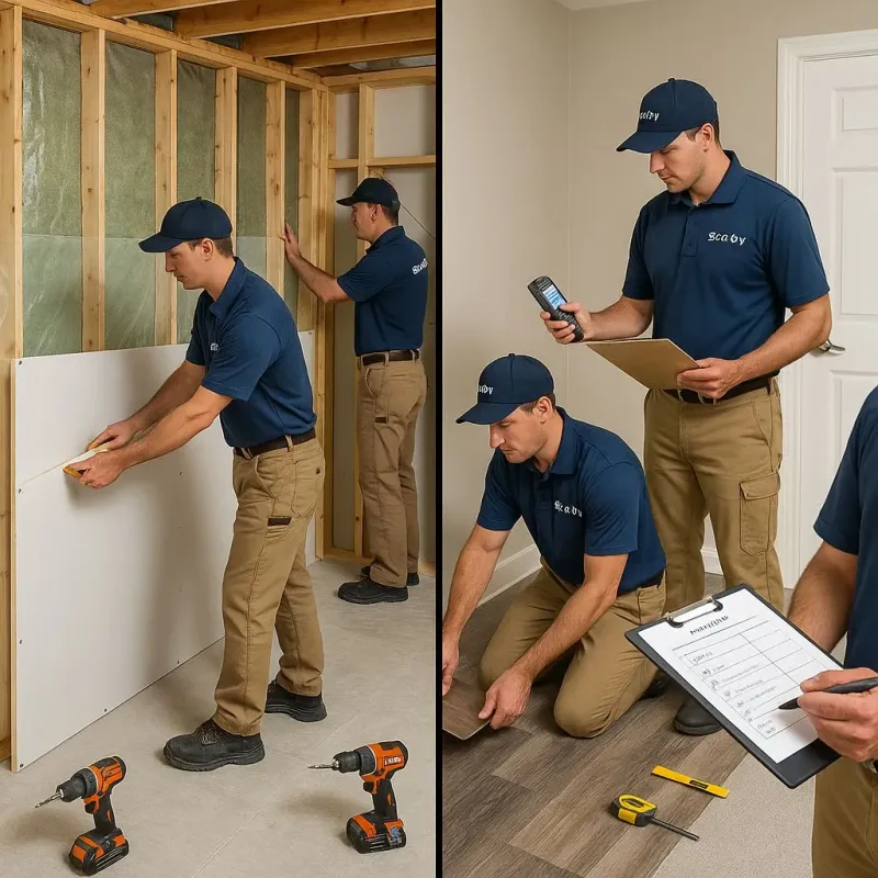 Repairs and Reconstruction process in Calumet County, WI